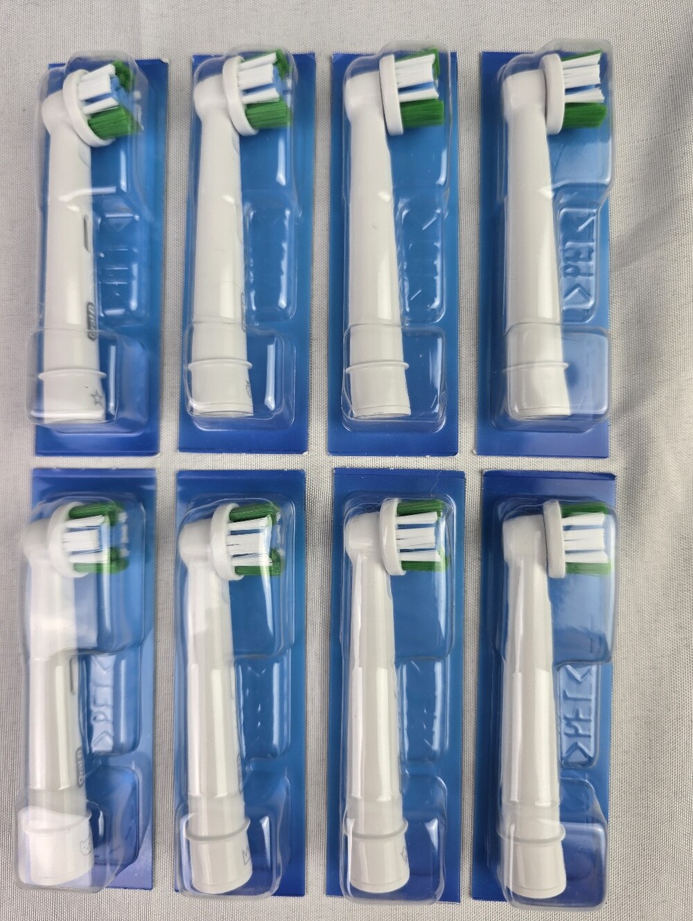 Oral-B iO Ultimate Clean Replacement Brush Heads White Genuine Lot of 8 Sealed